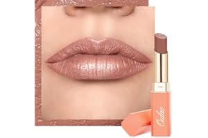 Oulac Color Riche Rouge à Lèvres - Nourrissant Brillant à Lèvres, Crémeux Texture,Satin, Couverture complète, Longue Durée, hydratante, Infusée en Acide Hyaluronate, Vegan & Gluten-Free SG04 Be Mine