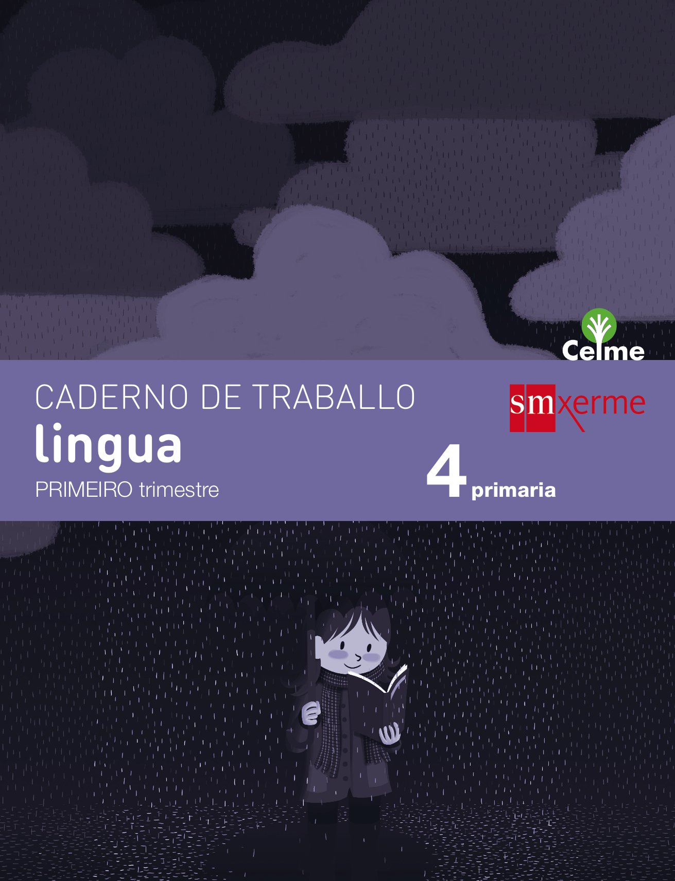 Caderno de lingua. 4 Primaria, 1 Trimestre. Celme