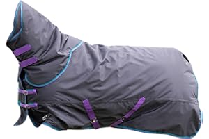 Shires Tempest Original 300 Turnout Rug & Neck Set - Black