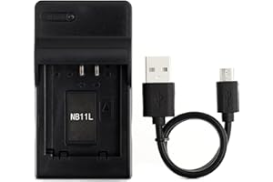 Norifon NB-11L USB Ładowarka do Canon IXUS 132, 150, 155, 160, 170, 275 HS, PowerShot A2300, A2500, A2600, PowerShot ELPH 110 HS, 115 IS, 130 IS, 320 HS Aparat i nie tylko