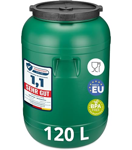 Récupérateur Eau Pluie Garronda 100L Sans BPA - Jerrican Jardin Écologique