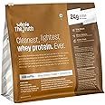The Whole Truth Whey Protein Isolate+Concentrate | Cold Coffee 1 kg (2.2 lbs) | 24g Protein/Scoop | 6.6g BCAA | 100% Authentic Whey & No Adulteration | Clean, Light & Easy to Digest | Vegetarian