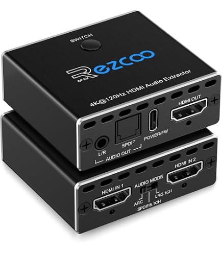 HDMI 5.1 Audio Converter Decoder DAC DTS AC3 FLAC APE 4K*2K HDMI