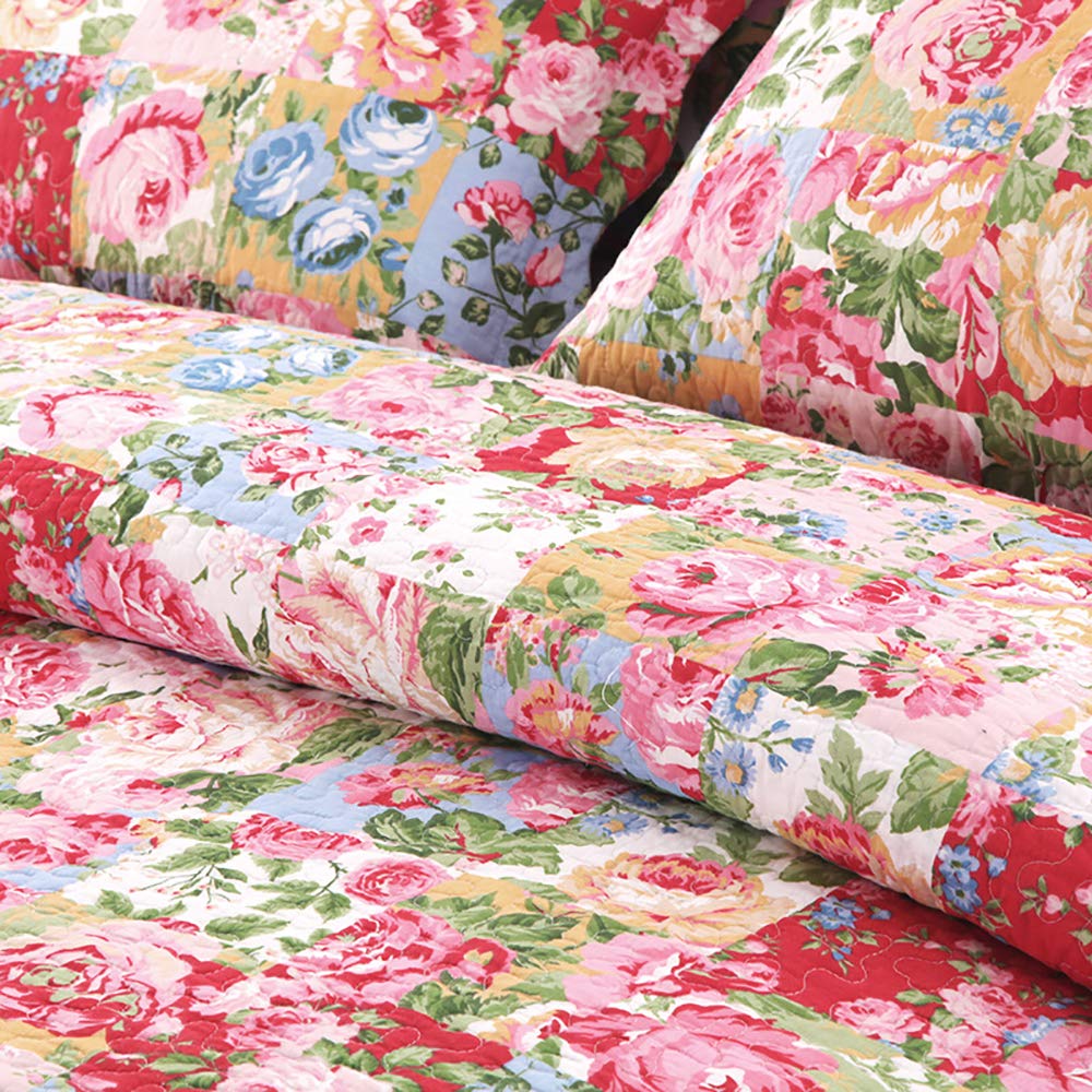 WEHQ Couvre-Lit Couverture Parure de lit Matelassé en ...