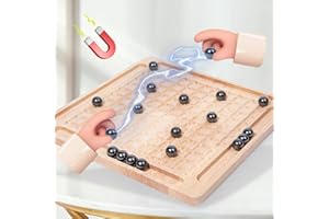 ENIKMOSD Gioco di Scacchi Magnetici,Magnetic Chess Game,Gioco da Tavolo a Scacchi, Gioco di scacchi Legno,Scacchiera Magnetica,Scacchi Magnetico Portatili er Riunioni di Famiglia e Viaggi