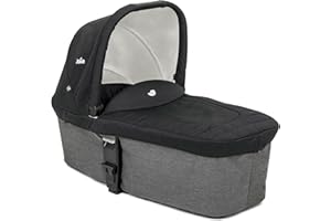 Joie - Nacelle Chrome™ Carry Cot - Nacelle Bébé Compatible Poussette Chrome & Chrome DLX - Position Allongée 180° - Capote UPF 50+ - Matelas Réversible - Accessoire Poussette Nouveau-Né