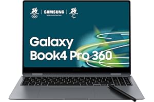 Samsung Galaxy Book4 Pro 360, Intel® Core™ Ultra 7 Processor, 16GB RAM, 512GB, Laptop 16" Dynamic AMOLED 2X touch, S Pen, Windows 11 Home, Moonstone Gray [Versione Italiana]