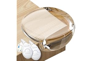 HAPPY CHLEA® 20 Coin de Table Protection Bebe - Protecteurs d'Angle de Sécurité pour Enfants et Bébé - EN CADEAU 2 sécurité placard enfants et 6 Autocollants Supplémentaires (20)