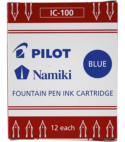 PILOT Tintenpatronen-Set 6x Rot – Für V5/V7 Tintenroller, Wiederbefüllbar