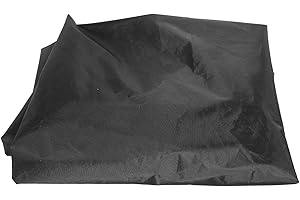 ACOUTO Waterproof Hexagonal Children Sand Pit Cover Protector Garden Bathing Pool Sun ShadeBlack 140x110x20cm With Drawstring It May Cowl the Sandbox Firmly M Widely Used the Sandbox