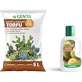 Genta Kakt&uuml;s Bakım Paketi - Kakt&uuml;s Toprağı - Kakt&uuml;s Besini