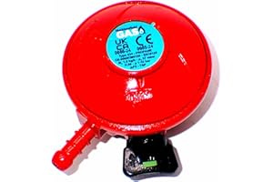 Huddersfield Gas Branded 37mbar 27MM Clip On Patio Gas Regulator