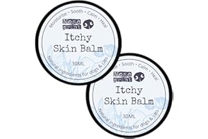 NOSEPRINT 2x 30ML 100% Natural Dog Nose & Paw Balm Paw Protector | Paw Balm For Dogs | Dog Paw Moisturiser Dog Paw Balm Moisturises And Conditions And Relieves Dry And Cracked Pads (Itchy Skin/Nose &Paw 2x30ML)