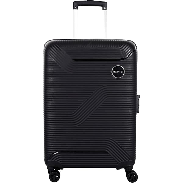 American Tourister CURIO HARD SPINNER Medium Luggage 69 CM TSA BLACK : Buy Online at Best Price in KSA