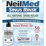 NeilMed Original Sinus Rinse Kit with 60 Premixed Sachets