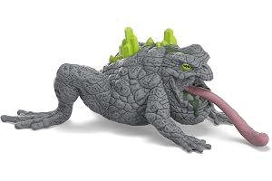 schleich ELDRADOR® CREATURES | Stenpadda 70857 | Detaljerad monsterfigur med kristaller | Figurer att samla och leka med