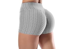 STARBILD Honeycomb Scrunch Butt Gym Shorts for Women High Waist Running Short Cycling Shorts Women Ladies Short Booty Compression Short Biker Short Hot Pant for Women Lady