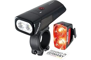 SIGMA Sport - Buster 1100 | Éclairage vélo Avant de 1100 lumens | Lumière Avant Rechargeable avec Cinq Modes d'éclairage | avec Fonction « Quick Release » pour Fixation Rapide