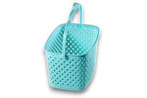 Kerafactum Klammerkörbchen Körbchen für Wäscheklammer | Wäscheklammerkorb zum anhängen | Klammerkorb Klammerbeutel in Korb Form | Wäscheklammern praktisch aufbewahren Wäsche Klammern Farbe grün