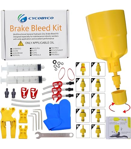 Kit De Service Huile Minérale Magura 100 Ml - Pour Freins à Disque Et à Jante - Neuf
