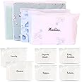 BundleJoy 22Pcs Maternity Hospital Bag Organiser Pouches, Baby Bag for Mum, Baby Hospital Bag, Baby Bag Organiser, New Born Baby Essentials for newborn, Hospital Bag Maternity Essentials, 2 Sizes