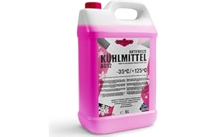 ZIVELA G12 Kühlerfrostschutz bis -35° - 5 Liter | G12+ Kühlmittel | Kühlflüssigkeit Auto | G12 Kühlmittel Auto | Gebrauchsfertig | Langlebiger Schutz