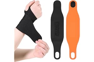 Cobee 2 unidades de muñequeras ajustables, muñequeras para túnel carpiano, alivio del dolor, deporte y fitness