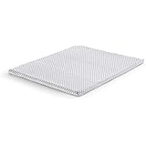 Nature Bedding Topper Ortopedico Matrimoniale, Correttore Memory Letto Alto 7 cm, Anallergico, Sfoderabile 160 x 190 cm