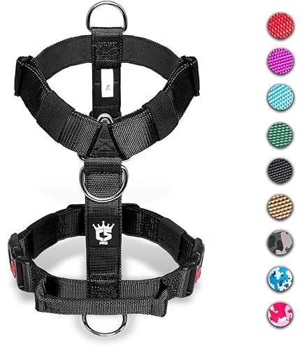 Pettorina Premium Trixie Ad H Per Cani Taglia M-L Rosso - 52-75 Cm - Foto 5