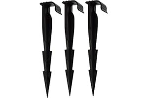 PRODUCT MADE BY IRRIGA« Ground securing pegs for seep Hose,Soaker Hose,drip line,Weeping Pipe (Pack of 25)