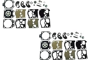 ‎C·T·S C·T·S Vergaser-Reparatur-/Umbau-Set ersetzt Walbro K10-WAT für Stihl Husqvarna McCulloch Echo Kettensägenkantenschneider (2 Stück)