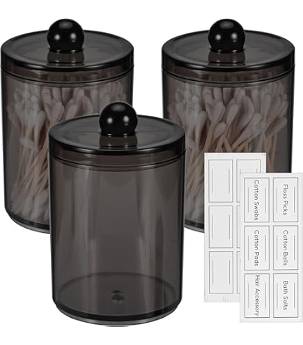 Porta Dischetti Struccanti SVOCK - Set 2 Pezzi, Organizzatore Bagno Trasparente - Foto 7