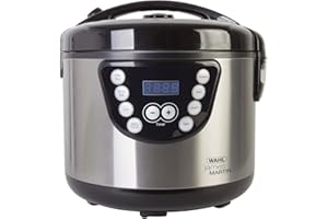 Wahl ZX916 James Martin Multi Cooker, Steaming, Sautéing, Stewing, Cooking, 24 hrs delay timer, Family sized 4L Capacity, Stainless Steel, 2.68 Kgs, Dishwasher Safe parts