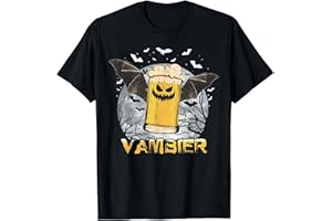PUMPKIN KÜRBIS HAPPY HALLOWEEN TRICK OR TREAT Vambier Fledermaus lustiger Spruch - Happy Halloween T-Shirt