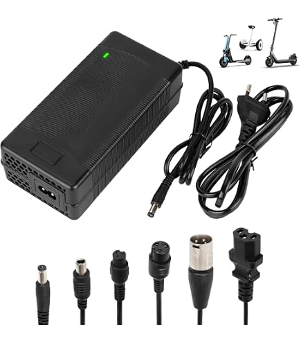 Chargeur De Skate électrique ZWHEEL 42V 2A – Compatible E9BMAX, ZFoxMAX, E9MAX, ZLionMAX – Adaptateur DC 5,5x2,1mm (EU) - 11