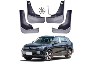 ZHANGQINGHUI For VW Tiguan Regular Edition Car Mud Flaps Splash Guards Flap VW Tiguan Mudguards Front Rear 4pcs 2023 2024 2025