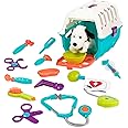 Battat Vet Kit Clinic Interactive Pretend Role Play for Kids (15 Pieces) BT2621C1Z