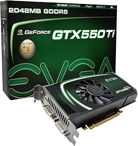 EVGA 02G-P3-1559-KR GeForce GTX 550Ti GDDR5 Graphics Card (2GB, PCI-E 2.0)