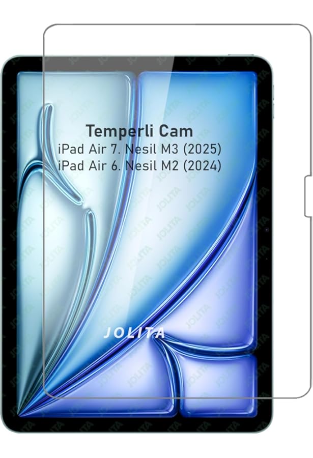 Apple M3 çipli 11 inç iPad Air: Liquid Retina Ekran, 128 GB, 12 MP