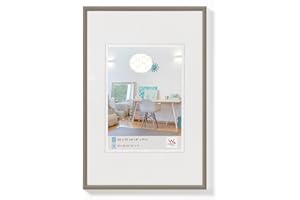 walther design KV050D New Lifestyle Plastikowa ramka na zdjęcia, 40x50 cm, stalowa