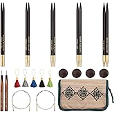 Lantern Moon Interchangeable Needle Set 5"-Legacy Sizes 3/3.25mm To 8/5mm -LM350302