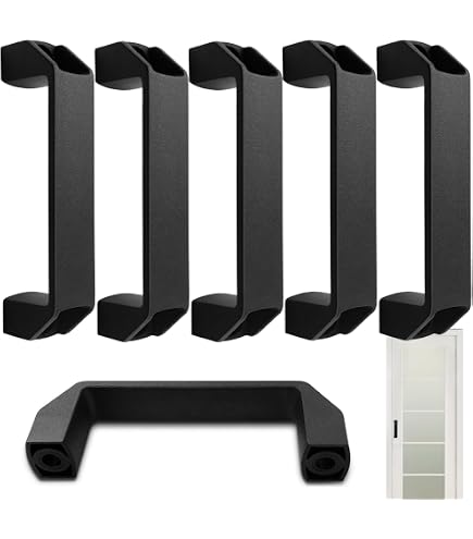 MroMax Maniglia Per Valigia Di Ricambio In Plastica, 23,2 Cm, Colore Nero - Impugnatura Ergonomica Per Bagagli E Scatole