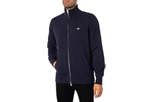 GANT Herren Reg Shield Full Zip Sweat Strickjacke (1er Pack)