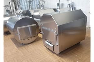 SELL-TEX Heizung für Pool Schwimmbecken Badefass Poolheizung Badezuber 38 KW Edelstahl Ofen Koiteich