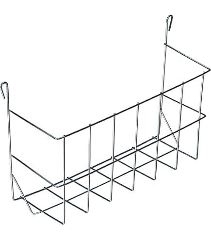 Mangiatoia Per Conigli In Acciaio Zincato - 3 Scomparti Con Coperchio | Ideale Per Alimentazione Pulita E Ordinata - Foto 3