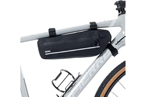 Zéfal ZEFAL Z Adventure C2 - Sacoche Cadre Vélo Étanche et Légère VTT, Velo Bikepacking Noir, 2,5l, 155g