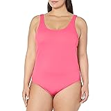 Amazon Essentials Costume da Bagno Intero con Copertura Integrale (Disponibile per Taglie Forti) Donna