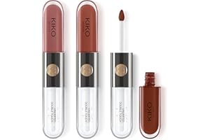 ‎KIKO MILANO KIKO Milano Unlimited Double Touch Lipstick Kit | Lippen-Set Mit 3 Flüssig-Lippenstiften Mit 2 Schritten