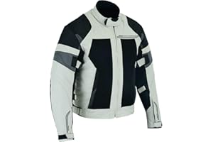 BOSmoto roller jacke herren, Motorradjacke mit Protektoren
