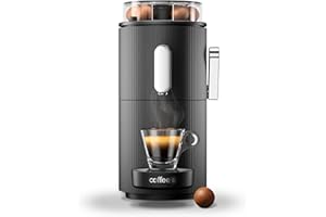 CoffeeB by café royal Globe 1.3L Black -machine à spécialement conçues pour l'utilisation de Coffee Balls [Classe énergétique A+]